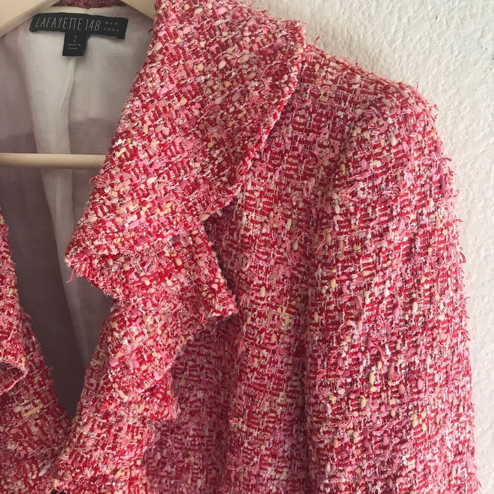 Lafayette 148 NY | Tweed Blazer Jacket - Picture 5 of 8